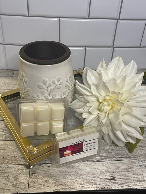 Flip Dish Electric Wax Warmer Uniq Candles - All About The Scent