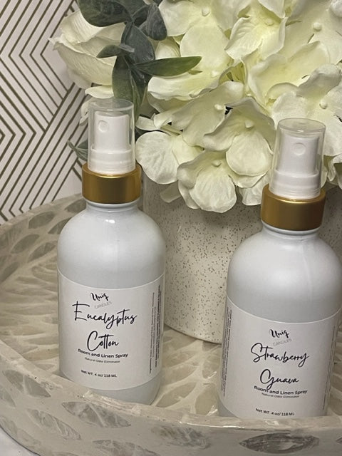 Room and Linen Spray Uniq Candles - All About The Scent